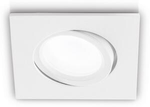 Faretto incasso led moderno gea led orim q gfa051 gu10 spot orientabile alluminio cartongesso - Gea Led