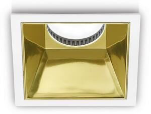 Faretto incasso gea led ceres q gfa623 gu10 led classico lampada soffitto quadrata cartongesso - Gea Led