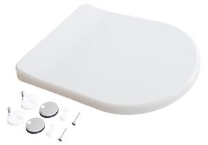 Copriwater ovale Universale Remix SENSEA duroplast bianco