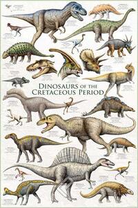 Posters, Stampe Dinosaurs - Cretaceous Period