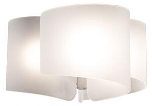 Plafoniera moderna selene illuminazione papiro 0374 3 053 e27 led vetro lampada soffitto - Selene Illuminazione