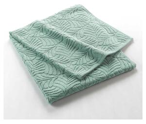 Asciugamano in spugna di cotone verde chiaro 90x150 cm Madeira - douceur d'intérieur