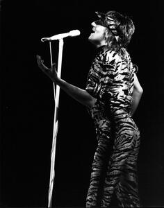 Fotografia Dec 19 1980 - Rod Stewart on stage in London