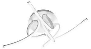Plafoniera moderna gea luce tosca p3 3000°k 45w led alluminio lampada soffitto - Gea Luce