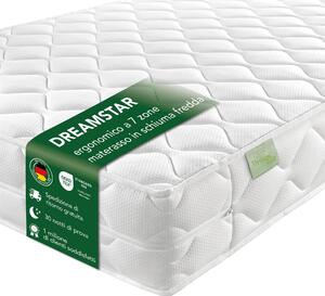 Materasso reversibile ergonomico a 7 zone XXL I 80 x 200 cm I 22 cm I H3 e H4 I Ergo Flex XXL