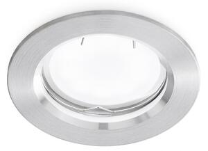 Faretto incasso led moderno gea led sirius gfa220 gu10 alluminio spot cartongesso - Gea Led