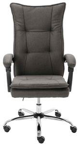 Sedia da ufficio in tessuto grigio, 20366 HangarStore.cz