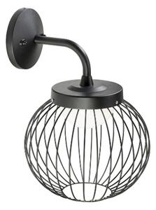 Applique esterno moderno sovil cage 99505 led alluminio lampada parete - Sovil Illuminazione