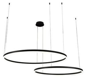 Lampadario a sospensione con filo LED dimmerabile LED/128W/230V 3000-6500K + telecomando