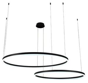 Lampadario a sospensione con filo LED dimmerabile LED/100W/230V 3000-6500K + telecomando
