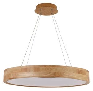 Brilagi - Lampadario LED sospeso con cavo FALCON WOOD LED/40W/230V 3000/4000/6000K 60 cm in legno