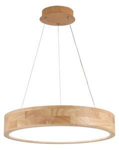 Brilagi - Lampadario sospeso a cavo FALCON WOOD LED/30W/230V 3000/4000/6000K 45 cm legno