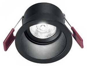 Faretto incasso gea led dione gfa1001c nero lampada soffitto moderna - Gea Led