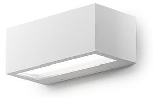 Applique esterno gea led ruhm led ip65 ges971 lampada parete biemissione moderna - Gea Led