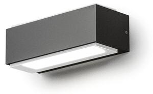 Applique esterni gea led ges960c led ip65 3000k biemissione alluminio moderno - Gea Led
