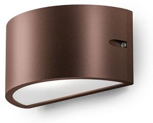 Applique esterno gea led lan led ip54 ges1052 e27 lampada parete biemissione classica - Gea Led
