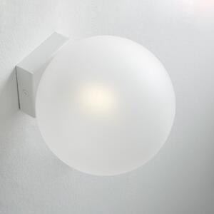 Applique moderno illuminando pallina palli1bnst g9 led vetro lampada parete - Illuminando