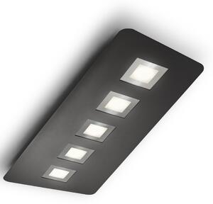 Plafoniera illuminando dedalo deda5slanac gx53 led lampada parete soffitto - Illuminando