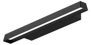 Applique esterno linea light lira 9339 3000k 579lm led ip65 acciaio inox 304 text black r9005 - Linea Light Group