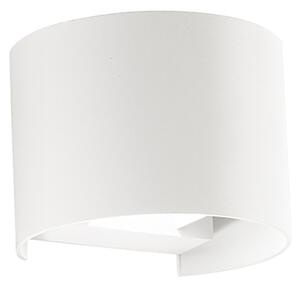 Applique bianco gea led henk r ges875c led 3000k ip65 fascio regolabile lampada parete biemissione moderna esterno - Gea Led