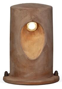 Segnapasso toscot u-boat p211c 40 ip65 3.5w led 270lm 3000°k terracotta galestro lampada terra rustica esterno - Toscot