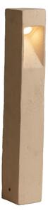 Lampioncino toscot smith p129.2c 95 ip65 1.7w led 270lm 3000°k lampada terra rustica esterno biemissione - Toscot