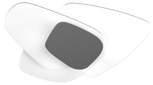 Plafoniera vetro top light strategy 1196 plm ga e27 led lampada soffitto parete moderna - Top Light