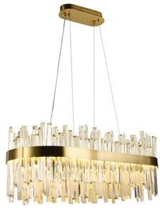 Lampadario di cristallo a LED dimmerabile su una stringa LED/90W/230V + telecomando