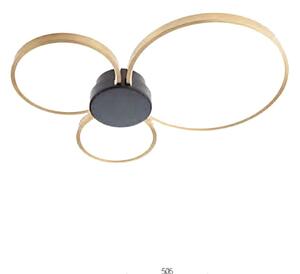Plafoniera classica redo group atom 01-3105 1578lm 3000k led lampada soffitto - Redo Group
