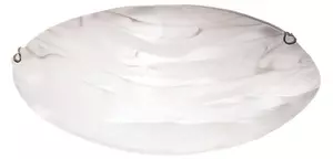 Plafoniera moderna due p storm 2703 plp e27 led lampada soffitto parete vetro effetto marmo - Due P Illuminazione