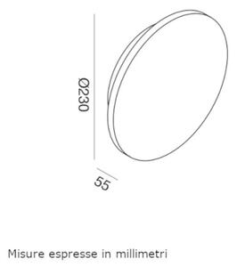 Applique esterno gea led ges2081 led ip65 alluminio lampada parete - Gea Led