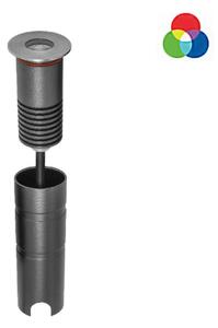 Faretto incasso esterno redo group xground rgb gd01rgb40 12v ip67 aisi316 ik06 spot incasso luce colorata - Redo Group