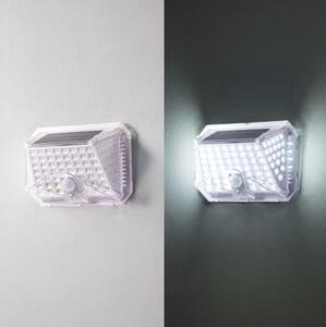 Brilagi-Lampada da parete solare a LED con sensore WALLIE LED/4W/3,7V argento