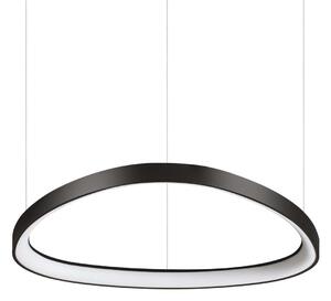 Ideal Lux - Lampadario LED a sospensione con filo GEMINI LED/48W/230V diametro 61 cm nero