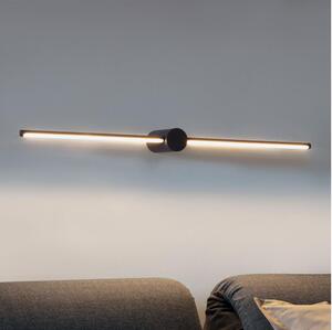 Ideal Lux - Illuminazione a LED per specchi da bagno FILO LED/12,5W/230V IP44 nero