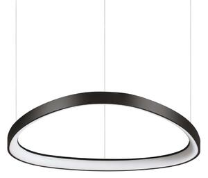 Ideal Lux - Lampadario a sospensione con filo LED dimmerabile GEMINI LED/48W/230V diametro 61 cm nero