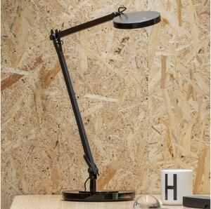 Ideal Lux - Lampada da tavolo LED dimmerabile con funzione Touch FUTURA LED/12,5W/230V nero