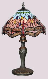 Searchlight Incantevole lampada tavolo stile Tiffany DRAGONFLY