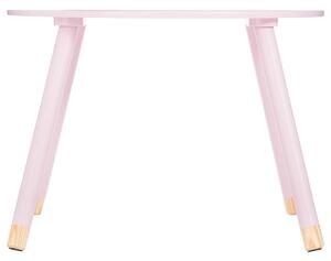 Nordic Kids tavolino 43x60øcm, Colori disponibili - Rosa pastello