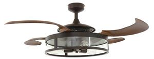 Beacon Lighting Ventilatore da soffitto Beacon Fanaway Classic luce bronzo silenzioso