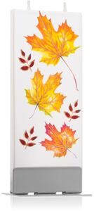 Flatyz Holiday Fall Leaves candela decorativa 6x15 cm