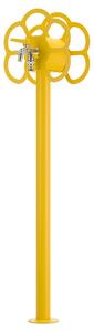 Fontana da Giardino con Rubinetto e Portatubo Integrato Belfer 42/SRF Giallo