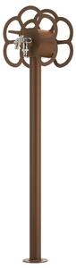Fontana da Giardino con Rubinetto e Portatubo Integrato Belfer 42/SRF Ruggine
