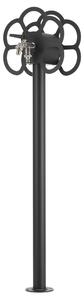 Fontana da Giardino con Rubinetto e Portatubo Integrato Belfer 42/SRF Antracite