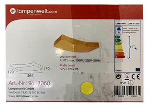 Lampenwelt - Applique BERRA 1xR7s/100W/230V