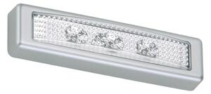 Briloner 2689-034-LED Luce di orientamento a sfioramento LERO LED/0,18W/3xAAA argento