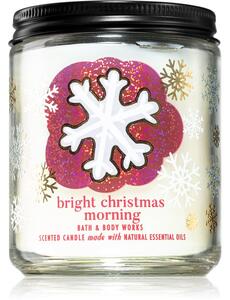 Bath & Body Works Bright Christmas Morning candela profumata III 198 g