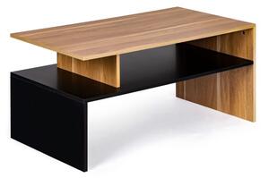 Tavolino moderno marrone e nero
