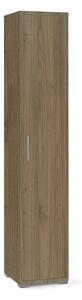 Armadio 1 Anta 39x199x41 cm Noce Stelvio