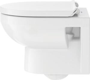 Siège de WC Duravit No.1 Compact, 369x433mm, amovible, blanc brillant, sans dispositif d'abaissement automatique, 0026110000, 0026110000